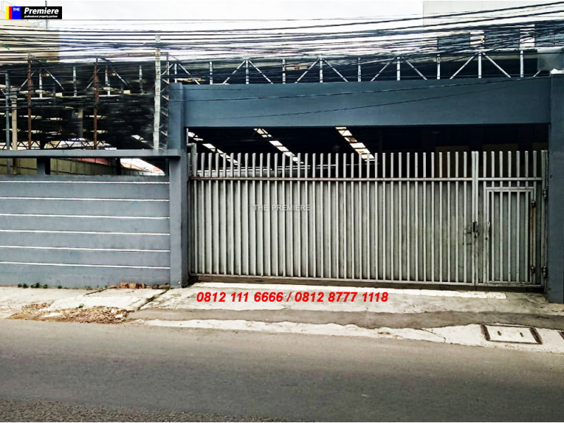 DIJUAL Bangunan Komersil ex Bengkel Showroom Mobil di Galur Cempaka Putih Jakarta Pusat